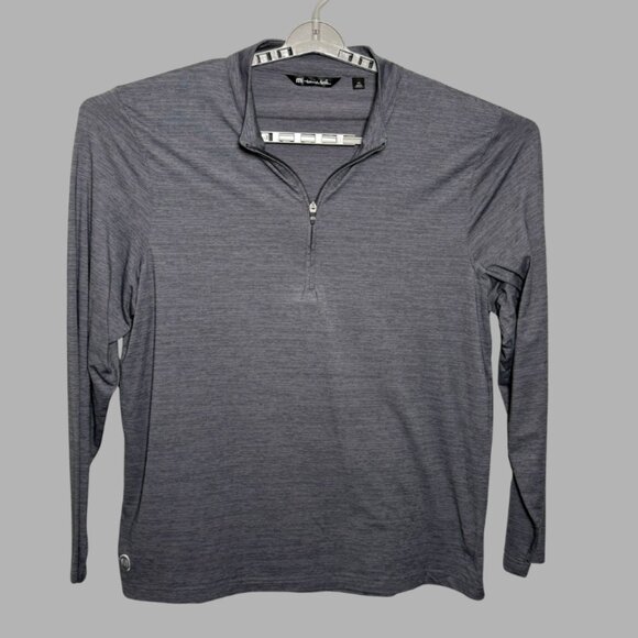 Travis Matthews Half Zip Golf Pullover Heather Gray Men’s Size XXL - Picture 2 of 4